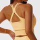 thumbnail image 5 of Camisetas Sin Mangas De Yoga, Sujetador De Entrenamiento De Cuello Cuadrado Con Dobladillo Acanalado, Correa Doble Transpirable Para Gimnasio ANGGREK Cocina, Decoración y Otros, 5 of 5