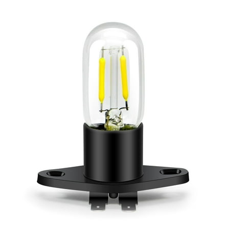 Ruiandsion Microwave Oven LED Bulb, 5W 300 LM 6000K White Light, 110-130V, Side Plug, Z187,1-Pack