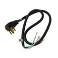 thumbnail image 2 of Whirlpool PT600L 6 ft. 4-Wire 30 Amp Dryer Cord Black, Green, Red, White, 2 of 2