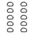 thumbnail image 1 of 10 Uds. Anillos en D, anillo de hebilla de correas para bolsas de costura DIY, cinturones, accesorios para Collar de perro, 1 of 5