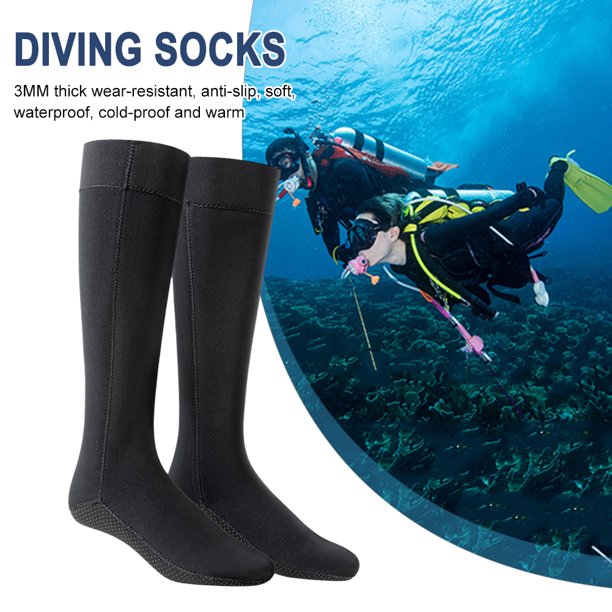 Calcetines de buceo Wdftyju Antideslizante Neopreno Unisex L
