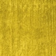 thumbnail image 1 of Ahgly Company Machine Washable Indoor Square Abstract Yellow Contemporary Area Rugs, 4' Square, 1 of 4