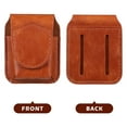thumbnail image 2 of CIMAXIC Housse de Protection pour Briquet, Housse de Rangement en Cuir Portable, 2.95"X2.36"X1.18 Pouces, 2 of 5