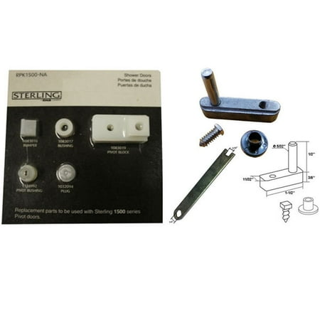 Kohler Parts For Sterling 1500 Shower Door And Replacement Pivot