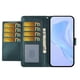 thumbnail image 3 of For iPhone 17 Pro Wallet Case with Strap Multiple Card Slots Solid Color Leather Stand Phone Cover -, 3 of 5