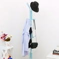 thumbnail image 3 of Unique Bargains 3-Tier Metal Coat Hat Rack Tripod Stand Hall Tree 12 hooks, 3 of 7
