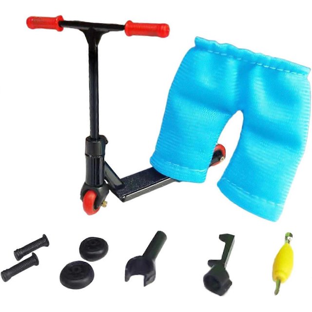 Mini Patinete de dedo KAIYANG juguete educativo aleación color negro