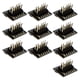 thumbnail image 4 of Entendar con enchufe de DC de trenes eléctricos de 10x, 11 pin, modificación, accesorios de la placa de circuito profesional para pasatiempos de 1/87, 4 of 7