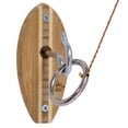 thumbnail image 3 of Tiki Toss Hook and Ring Toss Game Short Board Edition - 100% Bamboo Party Game for Indoor or Outdoor Family Fun (All Parts Included), 3 of 5