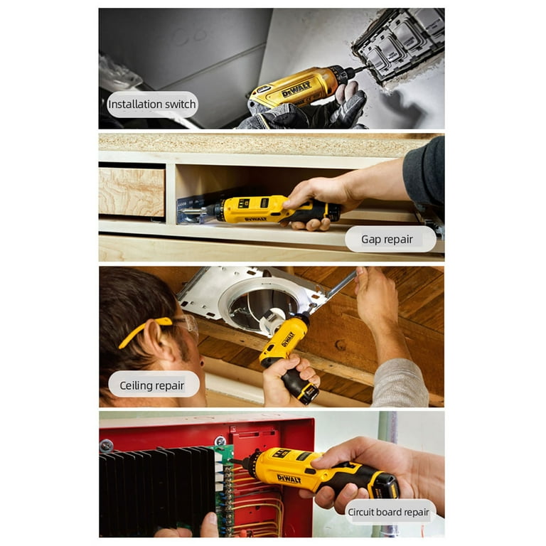DEWALT DCF680 Mini Electric Screwdriver Set Smart Cordless Electric Screwdrivers USB Rechargeable Dewalt Hand Power Tools