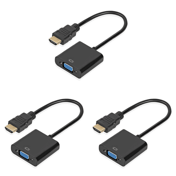 Adaptador Compatible Con VGA A Convertidor Digital Analógico 1080P