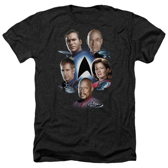 Star Trek - Starfleets Finest - Heather Short Sleeve Shirt - Small