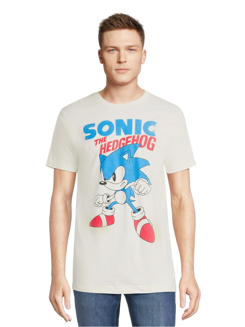 Sonic the Hedgehog Men's & Big Men's Graphic Tee Shirts, 2-Pack, S