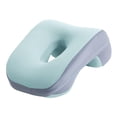 thumbnail image 2 of Milaget Face Down Pillow Adult Size Compact Removable Cover Practical Napping Pillow light blue, 2 of 9