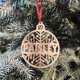 thumbnail image 5 of Navidad De Madera 2021, Colgante Epidémico, Adorno Colgante Para Árbol De Navidad, Decoración Speravity HA044223-05, 5 of 6