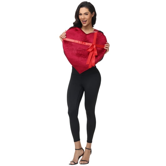 Seasons Valentine's Day Themed Chocolates Gift Box Costumes, Funny Sweet Themed Party Dress Up Outfit