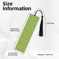 thumbnail image 3 of Kdxio Cute Green Frog Print Metal Tassel Bookmarks,Perfect Gift for Art Lovers and Bookworms Metal Bookmarks for Women, 3 of 8