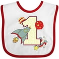thumbnail image 3 of Inktastic 1st Birthday Outer Space Theme Boys or Girls Baby Bib, 3 of 4