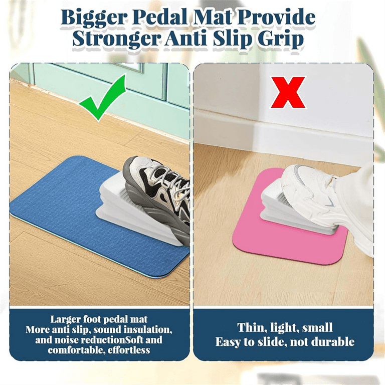 2Pcs Sewing Machine Muffling Mat Pedal Mat Sewing Machine Mat 
