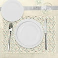 thumbnail image 3 of Ambesonne Colorful Place Mats Set of 4, Graphic Waterdrops, Standard Size, Multicolor, 3 of 6