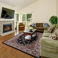 thumbnail image 3 of Junovo Soft Vintage Rug Print Boho Rugs Area Rug for Living Room,5'x7'Red, 3 of 7
