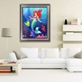 thumbnail image 3 of ERQVHQV DIY 5D Digital Diamond Painting Kit Crystal Rhinestone Bordado Cruz Stitch Craft Canvas Wall Decor 30cm X 40cm brillar Electrónica, 3 of 5