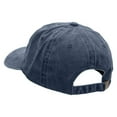 thumbnail image 3 of Ask Your Dad Embroidered Unstructured Cotton Cap - Navy OSFM, 3 of 5