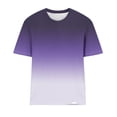 thumbnail image 5 of Ichuanyi Womens Summer Tops Trendy Gradient Color Print Short Sleeve Tshirts Shirts Crew Neck T Shirts Fashion, 5 of 7