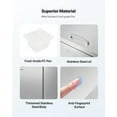 thumbnail image 4 of VEVOR Réfrigérateur Commercial de 72 Po L, Table Réfrigérée de Préparation de Sandwich de 18,7 Pi3, Méga Réfrigérateur de Préparation des Aliments avec 18 Poêles et Planche à Découper, 4 of 9