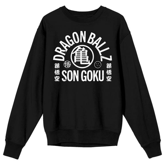 Dragon Ball Z Son Goku Men's Black Long Sleeve Shirt-M