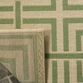 thumbnail image 4 of Safavieh Linden Derbhile Geometric Indoor/Outdoor Area Rug, Cream/Olive, 9' x 12', 4 of 8