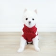 thumbnail image 3 of Christmas Pet Sweater Dog Sweaters Cold Weather Outfit for Small Medium Dogs and Cats, 3 of 9