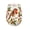 Robin, variant on 14 Oz Garden Hummingbird Morning Bliss Glass Tea Cup, Elegant Gold Rimmed Glassware, Nature Art Decorative Tumbler Gift for Women Mom Wife