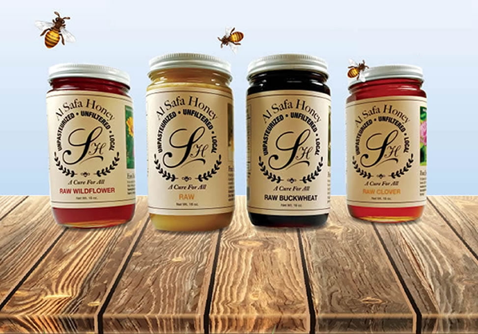 100% Pure Raw Al Safa Honey