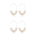 thumbnail image 1 of Aretes Vintage Sweethay Acrílico Forma de U, 1 of 6