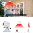 thumbnail image 5 of Wireless PIR motion sensor security detector alarm buzzer, welcome buzzer, mailbox alert, motion sensor buzzer with night light, 5 of 5