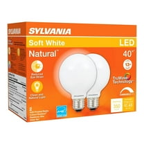Osram Sylvania 3005206 40W G25 E26 LED Bulb, Soft White - Pack of 2