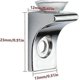 thumbnail image 2 of Glass Shelf Bracket, 12 Pcs Zinc Alloy Polished Chrome Right Angle Shelf Support Fixing Clip With Suction Cup, 2 of 5