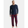 thumbnail image 2 of George Men’s and Big Men’s Flannel Sleep Pants, Sizes S-2XL, 2 of 6