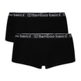 thumbnail image 1 of Bamboo basics Ladies Hipster IRIS, 2-pack - Panty, transpirable, camiseta simple Negro M (Medium), 1 of 4