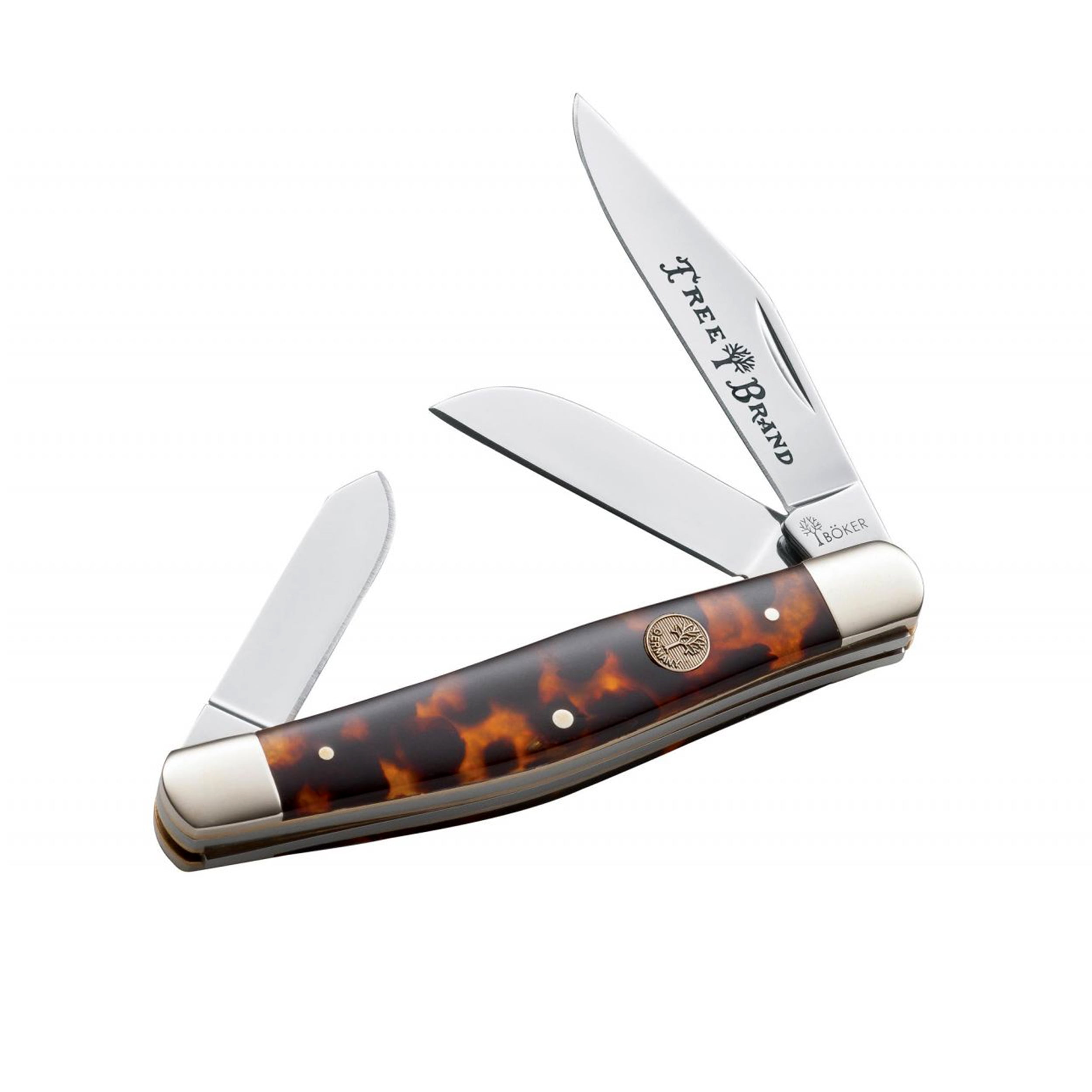Boker Knives Traditional Series Folding Knife Stockman Tortiose, (3) 4
