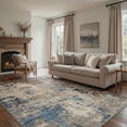 thumbnail image 3 of DEORAB 2x3 Area Rugs for Living Room, Low Pile Lightweight Easy Clean Soft Machine Washable Rugs, Non Slip Doormat, Rug for Bedroom, Front Door and Bathroom, 3 of 5