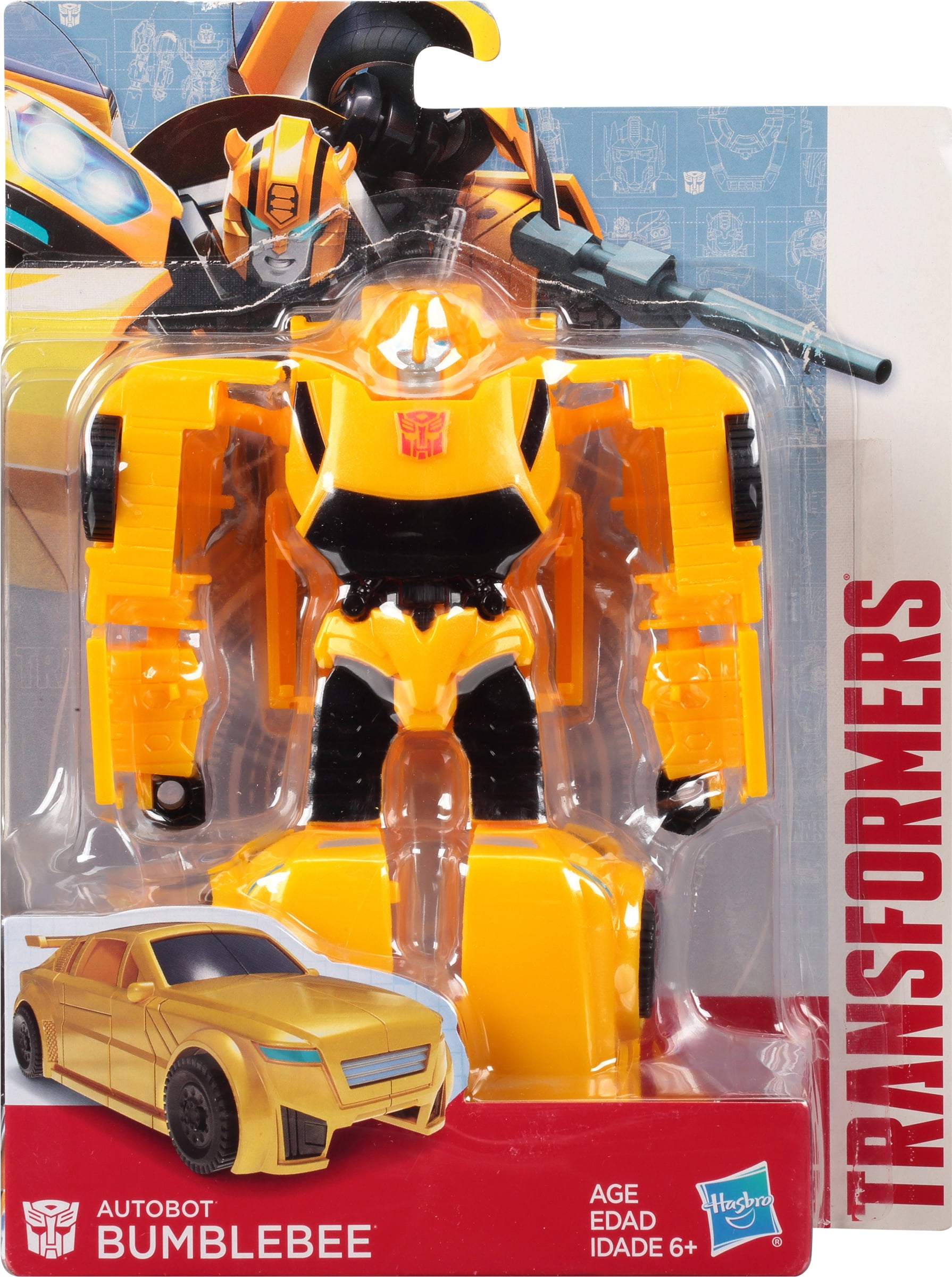 Transformers Authentics Bumblebee 4" Figure Brand New and Free Shipping! 