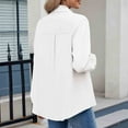thumbnail image 6 of Karight Long Sleeve Shirts for Women Fall Fashion 2025 Dressy Casual Blouses, 6 of 7