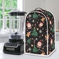 thumbnail image 5 of HELLHERO Food Processor Cover Santa Claus and Christmas Tree 1Set Washable Not Easy to Fade for Friends, 5 of 6