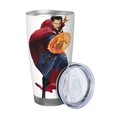 thumbnail image 2 of Vaso de 20 oz de Doctor Strange, taza de viaje para café con aislamiento al vacío de acero inoxidable, taza de café, taza de viaje con tapa, taza térmica para exteriores, 2 of 8