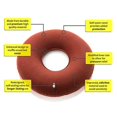 thumbnail image 3 of Rubber Ring Cushion Inflatable Donut Piles Pillow Seat Medical Vinyl Hemorrhoid IPN, 3 of 5