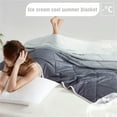 thumbnail image 4 of Cool Summer Quilt – Cooling Blanket Everlasting Cold Touch for Hot Sleepers, Lightweight Design Summer Ice Blanket for Night Sweats, Machine Washable Comfort For Singles & Couple 200*230cm, 4 of 8