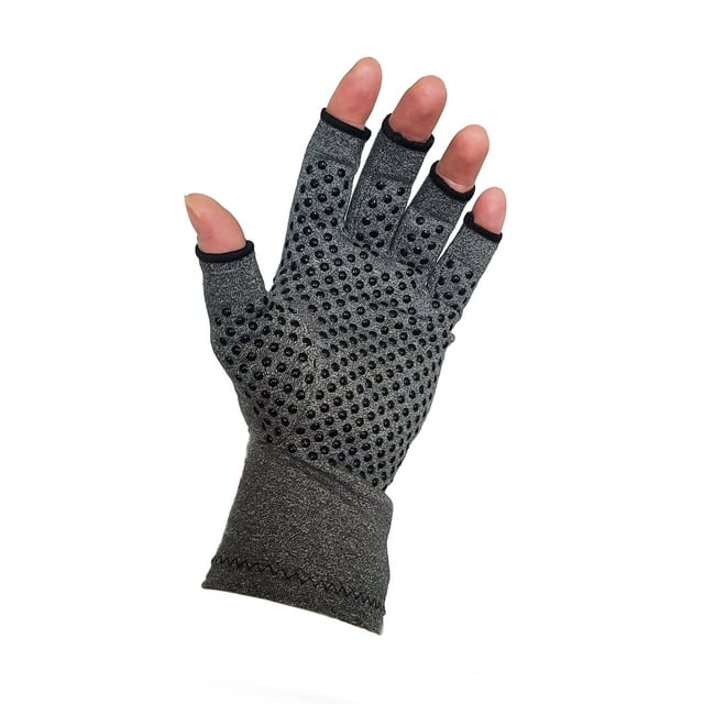 Handy Solutions Fingerless Compression Gloves for Arthritis Size