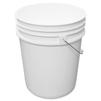 Impact Products 5-gallon Utility Pail - 20 quart - Chemical Resistant, Durable - 14.5" - Steel, Plastic, Polyethylene - White - 1 Each